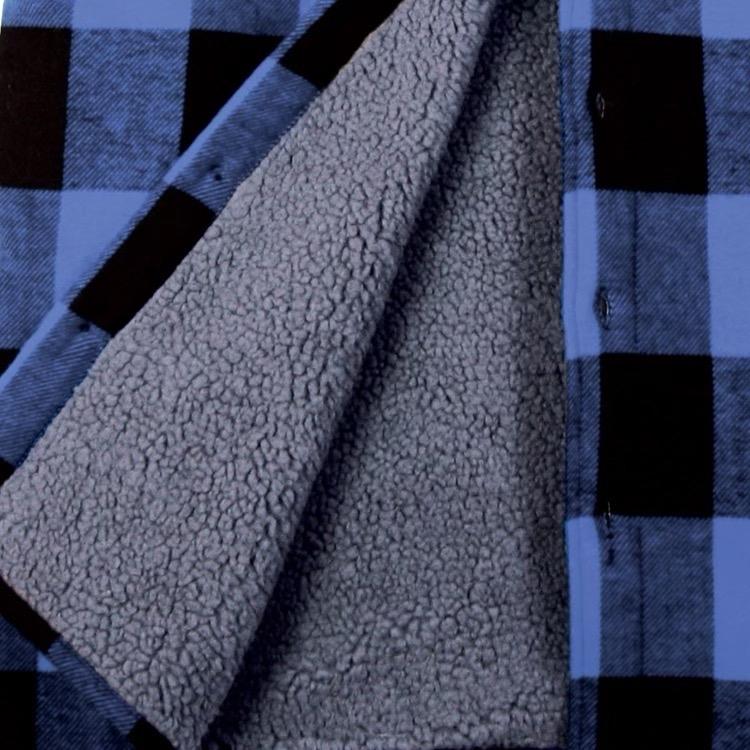 ROTHCO Extra Heavyweight Buffalo Plaid Sherpa Lined Flannel Shirt for Men - Red/Blue/White, Small to 3XL - Big, Day Underwear Stylish Print Layer