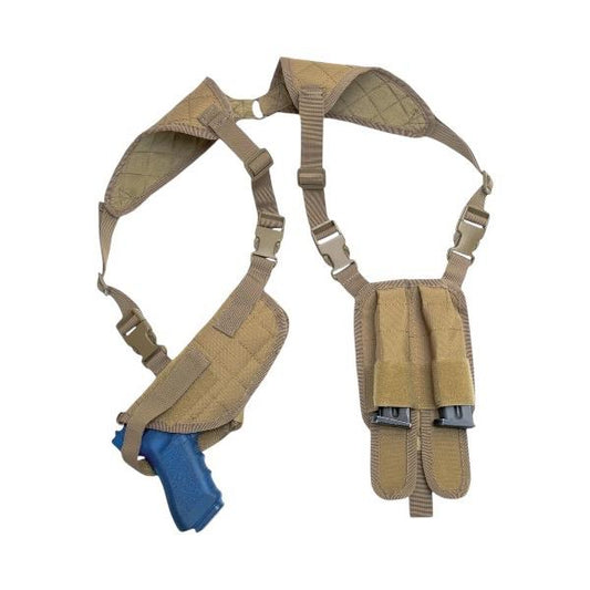 Rothco Ambidextrous Shoulder Holster - Black/Olive Drab/Coyote Brown - Ideal for Professional Carry