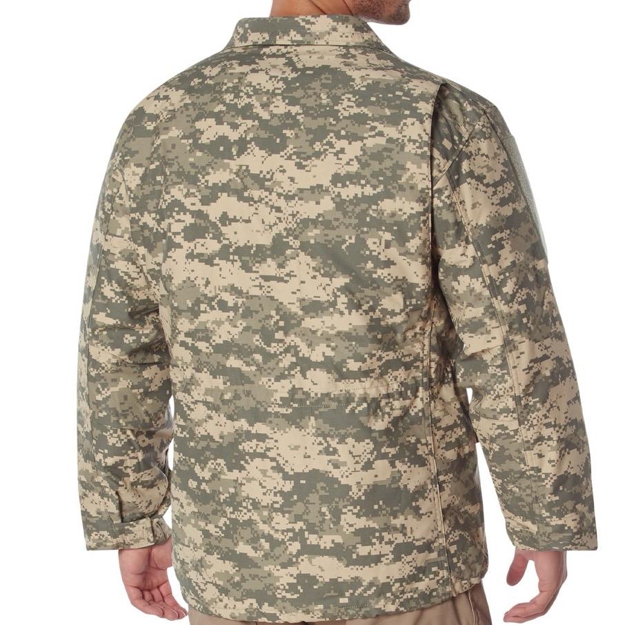 ROTHCO M-65 Field Jacket - Water Repellent Outer Shell, Removable Quilted Button-In Liner for Men - Coats, Menswear