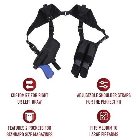 Rothco Ambidextrous Shoulder Holster