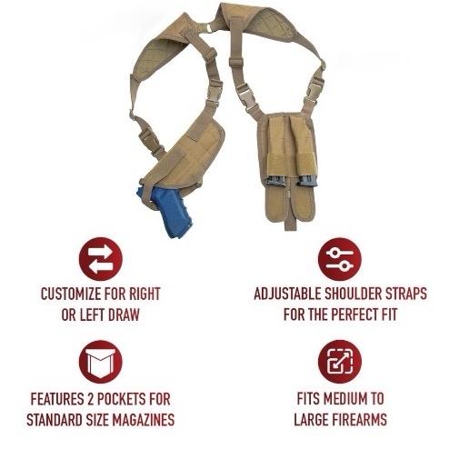 Rothco Ambidextrous Shoulder Holster