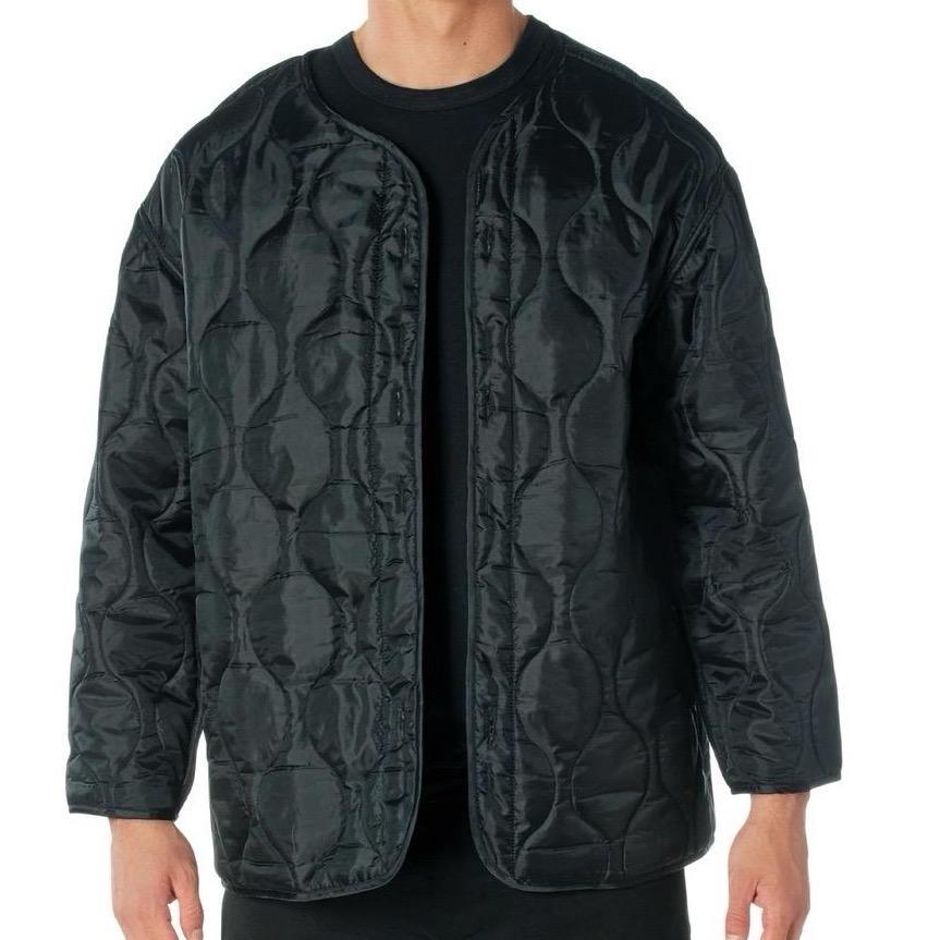 ROTHCO M-65 Field Jacket - Water Repellent Outer Shell, Removable Quilted Button-In Liner, 4 Cargo Pockets - Underwear, Zipper