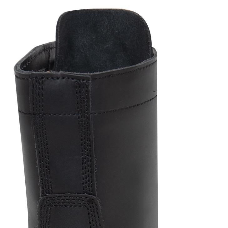 Rothco Tactical Boots Black - 9 Inch Workwear, All-Terrain Tactical Field Boot for Men - Footwear,  Comfort Cowhide Leather Closed Insole Padded Steel Bota Boot Walking Shoes Fashion