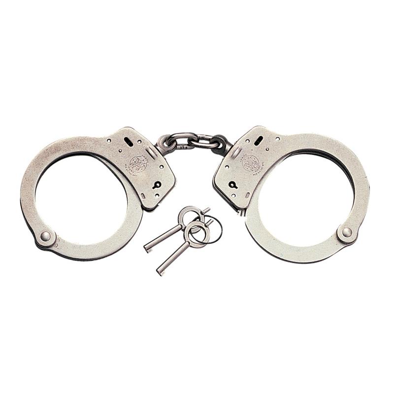 Rothco Smith & Wesson Handcuffs - Silver, Black