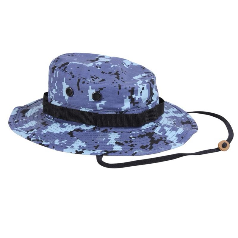 Rothco Digital Camo Boonie Hat - Adjustable Chin Strap, Durable Blend, 360-Degree Sun Defense, Suitable for Men & Women, All Seasons