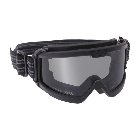 ROTHCO ANSI Rated OTG Goggles - Black, Clear, Coyote Brown, Olive Drab, Polycarbonate Lens, 7/8-Inch Temple Cutout, Anti-Fog & Anti-Scratch Protection