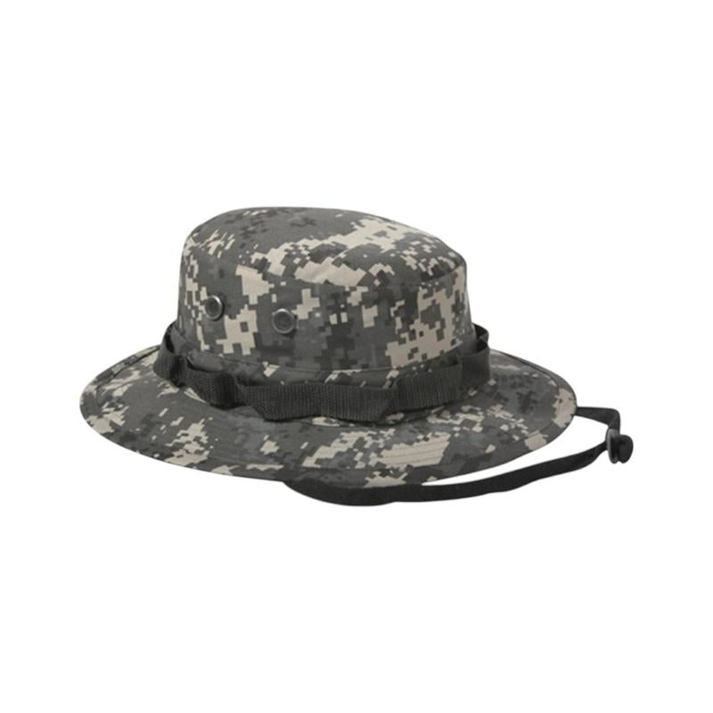 Rothco Digital Camo Boonie Hat - Adjustable Chin Strap, Durable Blend, 360-Degree Sun Defense, Suitable for Men & Women, All Seasons