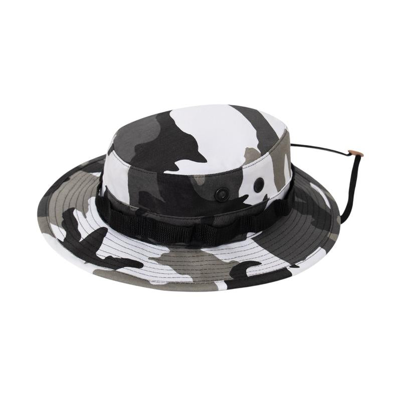 Rothco Digital Camo Boonie Hat - Adjustable Chin Strap, Durable Blend, 360-Degree Sun Defense, Tactical Camouflage for Men & Women