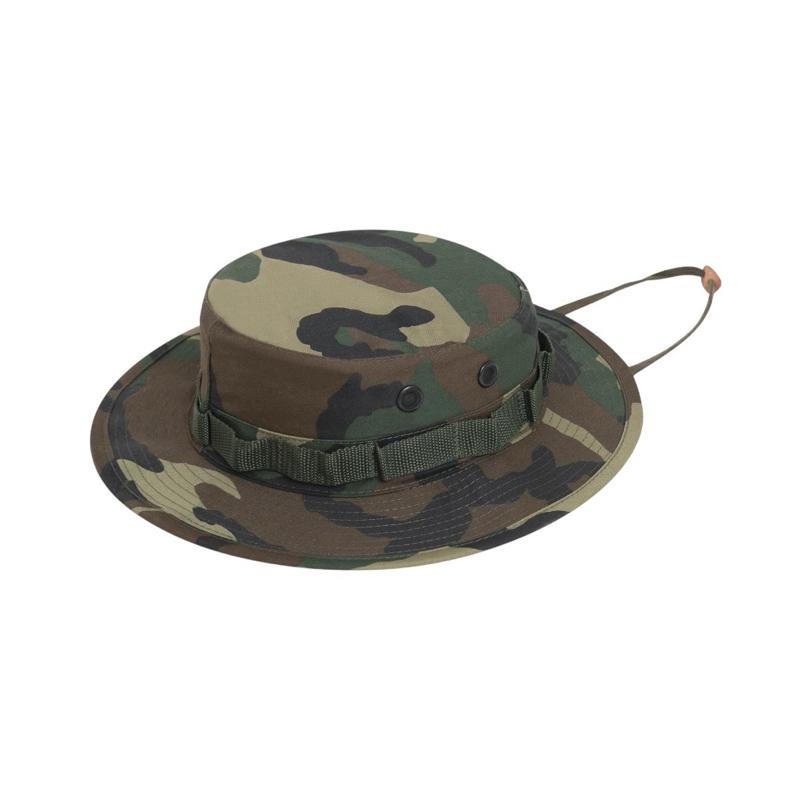 Rothco Digital Camo Boonie Hat - Adjustable Chin Strap, Durable Blend, 360-Degree Sun Defense, Tactical Camouflage for Men & Women