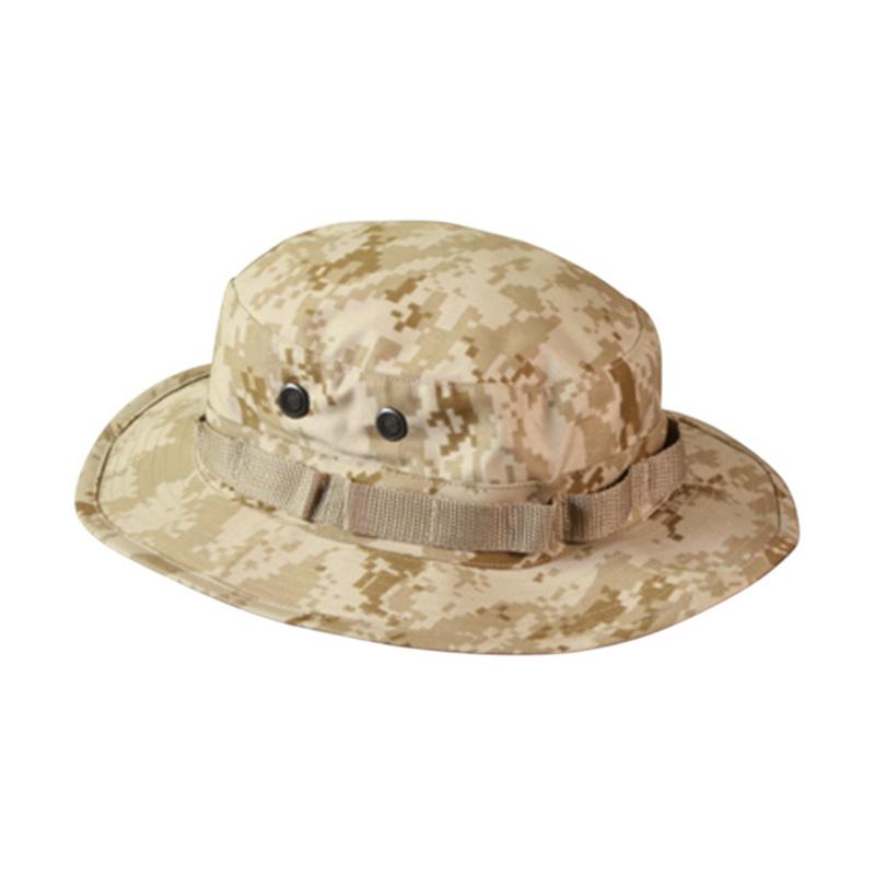 Rothco Digital Camo Boonie Hat - Adjustable Chin Strap, Durable Blend, 360-Degree Sun Defense, Tactical Camouflage for Men & Women