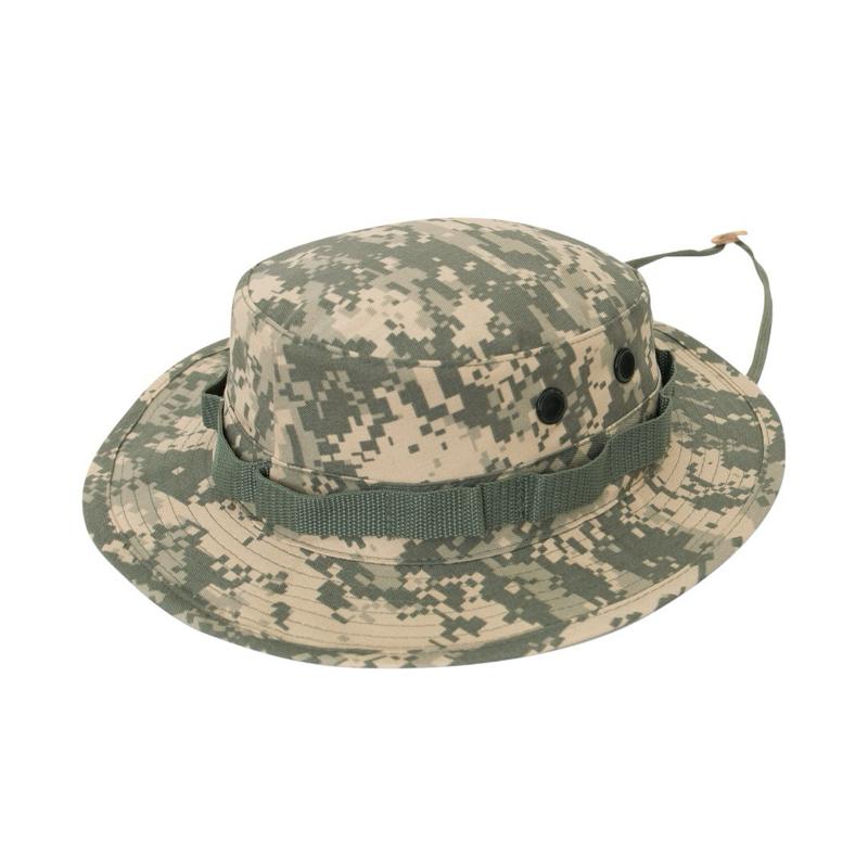 Rothco Digital Camo Hat - For Men’s Are Women Camo Sun Boonie Hats - Rothco Digital Camo Boonie Hat - Adjustable Chin Strap, Durable Blend, 360-Degree Sun Defense, All Seasons