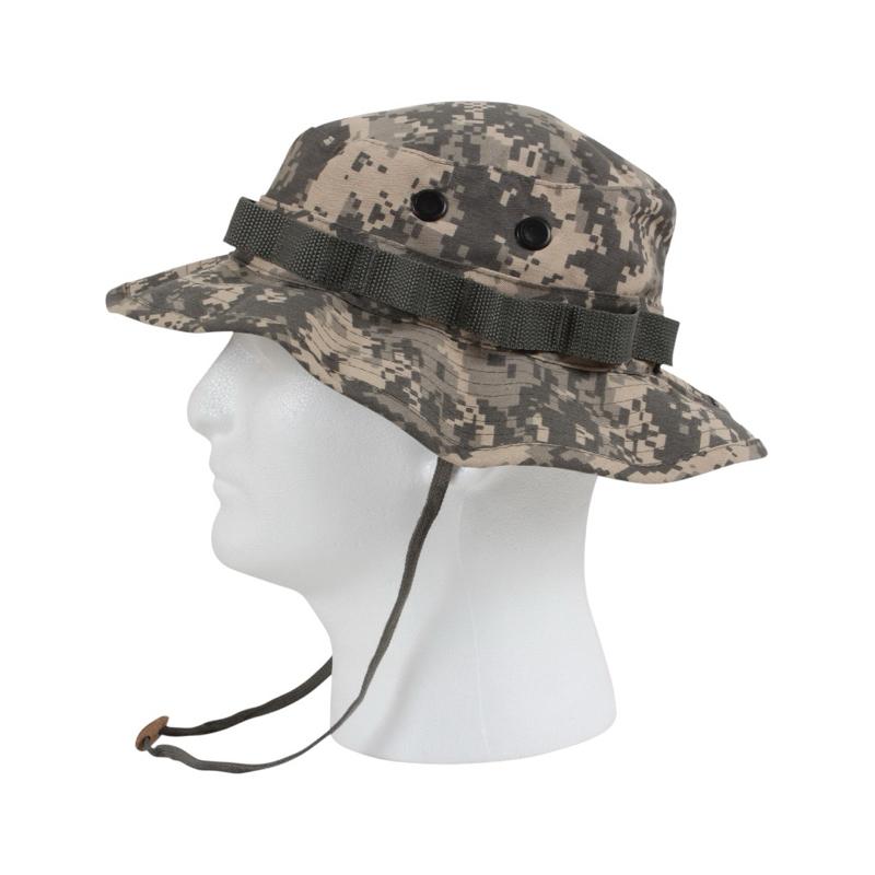 Rothco Digital Camo Hat - For Men’s Are Women Camo Sun Boonie Hats - Rothco Digital Camo Boonie Hat - Adjustable Chin Strap, Durable Blend, 360-Degree Sun Defense, All Seasons