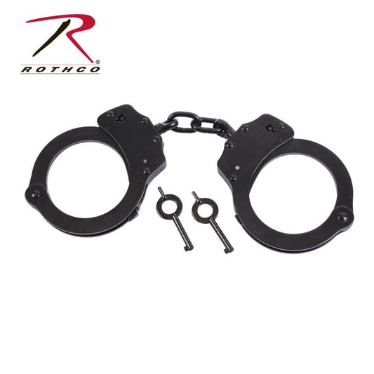 Rothco Stainless Steel Handcuffs - Colors Silver, Black, Pink