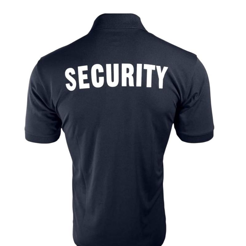 Rothco Moisture Wicking Security Polo Shirt - Rothco Menswear Short Sleeve Uniform Shirt