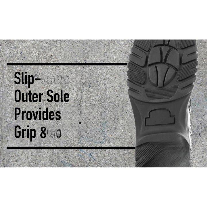 Rothco Forced Entry High-Gloss Tactical Boots with Side Zipper - 8 Inch Boot Men’s Workwear Footwear