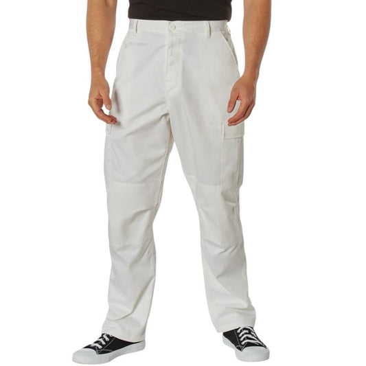 Rothco Men’s Tactical BDU Pants (Off White) Cargo Trousers Unisex