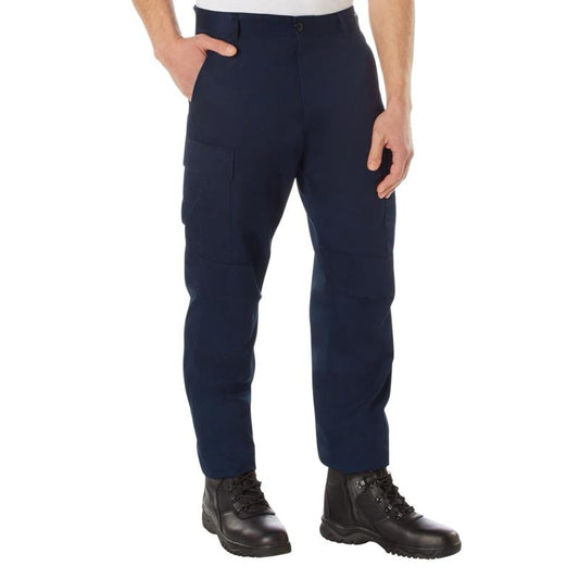 Rothco Men’s Tactical BDU Pants (Navy Blue) Cargo Trousers Unisex