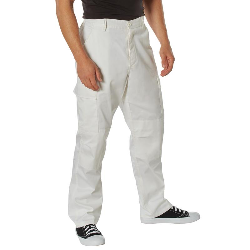 Rothco Men’s Tactical BDU Pants (Off White) Cargo Trousers Unisex