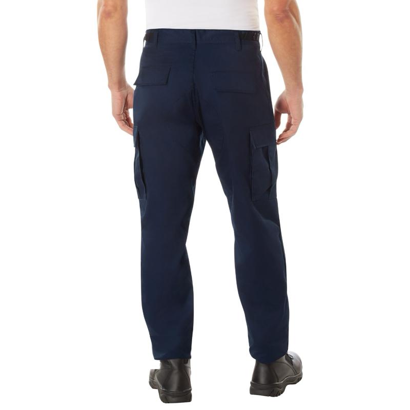 Rothco Men’s Tactical BDU Pants (Navy Blue) Cargo Trousers Unisex