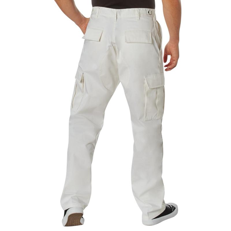 Rothco Men’s Tactical BDU Pants (Off White) Cargo Trousers Unisex