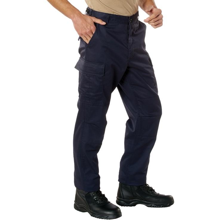 Rothco Men's Tactical BDU Pants (Midnight Navy Blue) Cargo BDU Trousers, Unisex