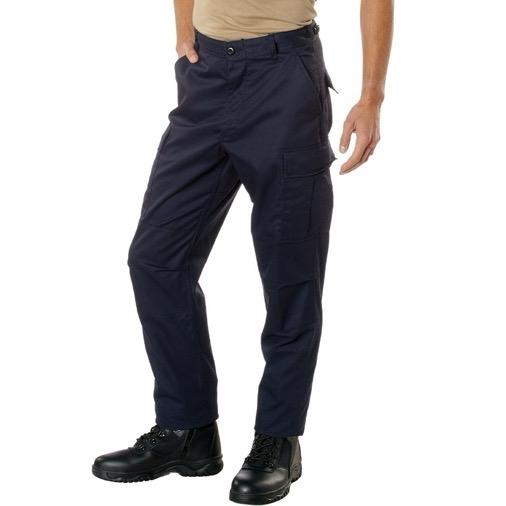 Rothco Men's Tactical BDU Pants (Midnight Navy Blue) Cargo BDU Trousers, Unisex