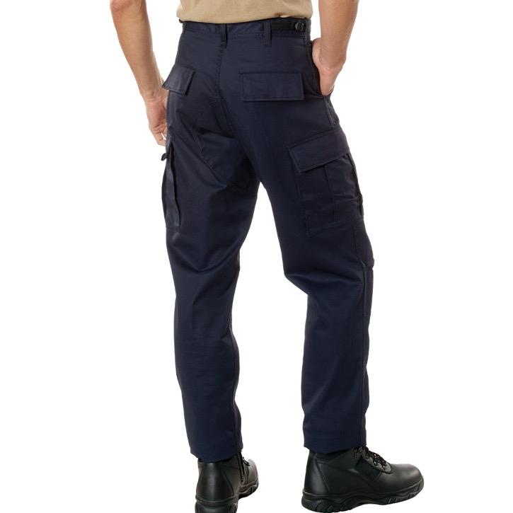 Rothco Men's Tactical BDU Pants (Midnight Navy Blue) Cargo BDU Trousers, Unisex
