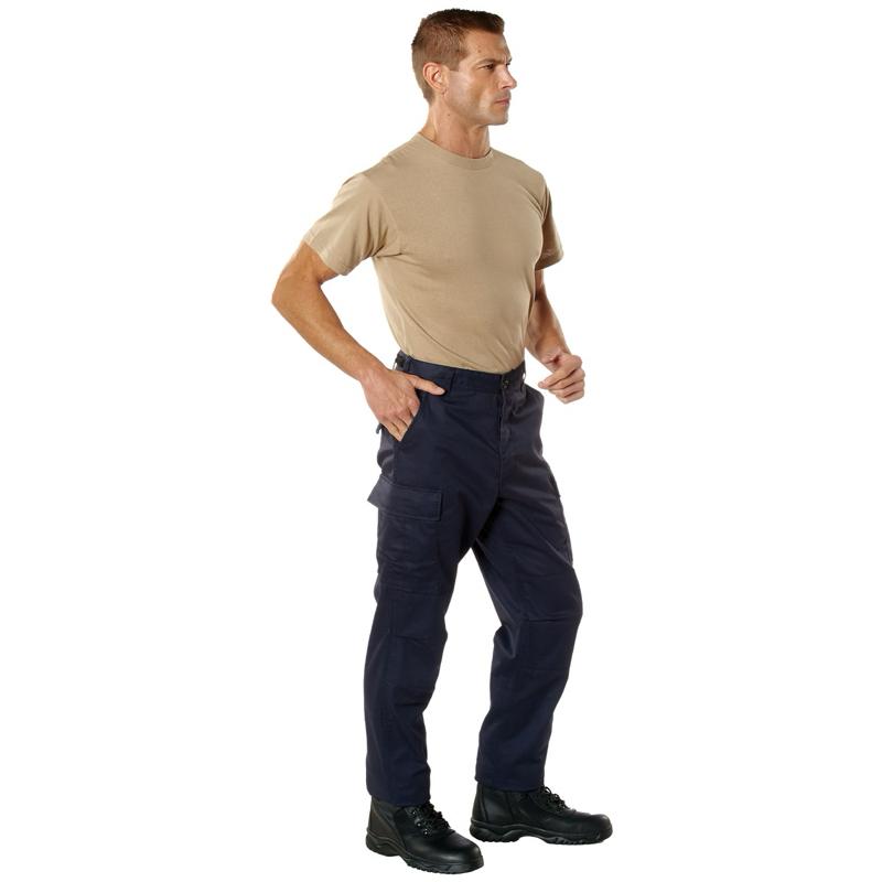 Rothco Men's Tactical BDU Pants (Midnight Navy Blue) Cargo BDU Trousers, Unisex