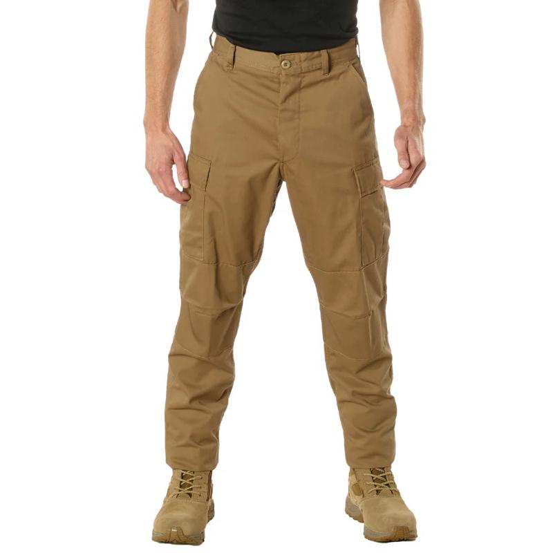 Rothco Men’s Tactical BDU Pants (Coyote Brown) Menswear Cargo Unisex Pants