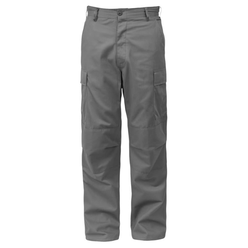 Rothco Tactical BDU Pants (Grey) Menswear Casual Pants, Unisex Cargo Trousers