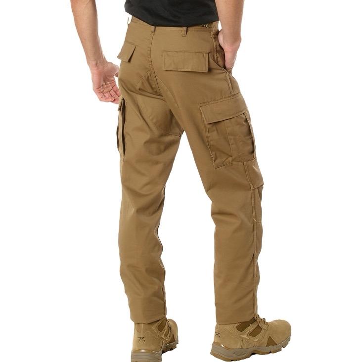 Rothco Men’s Tactical BDU Pants (Coyote Brown) Menswear Cargo Unisex Pants