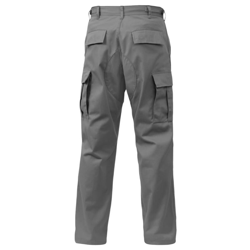 Rothco Tactical BDU Pants (Grey) Menswear Casual Pants, Unisex Cargo Trousers