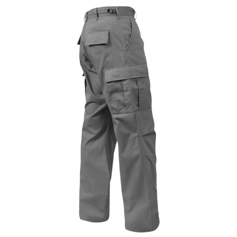 Rothco Tactical BDU Pants (Grey) Menswear Casual Pants, Unisex Cargo Trousers