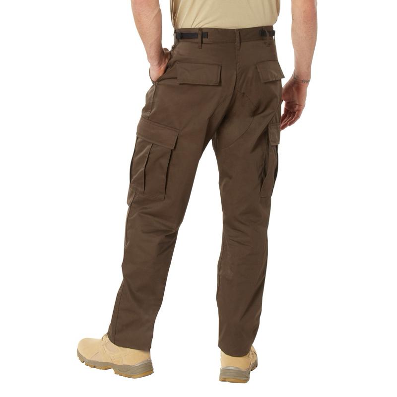 Rothco Tactical BDU Pants (Brown) - Menswear Cargo Unisex Pants
