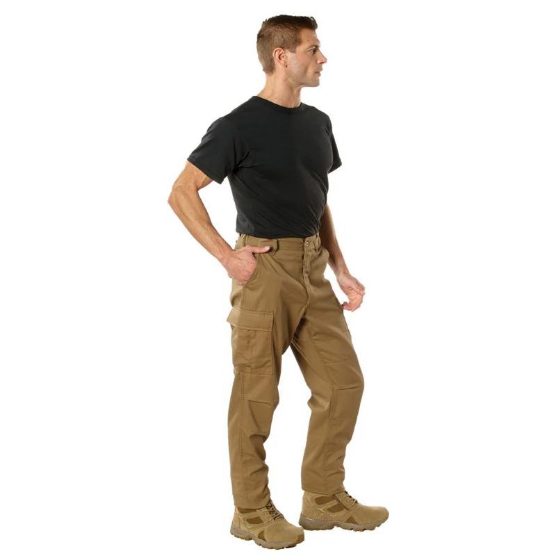 Rothco Men’s Tactical BDU Pants (Coyote Brown) Menswear Cargo Unisex Pants