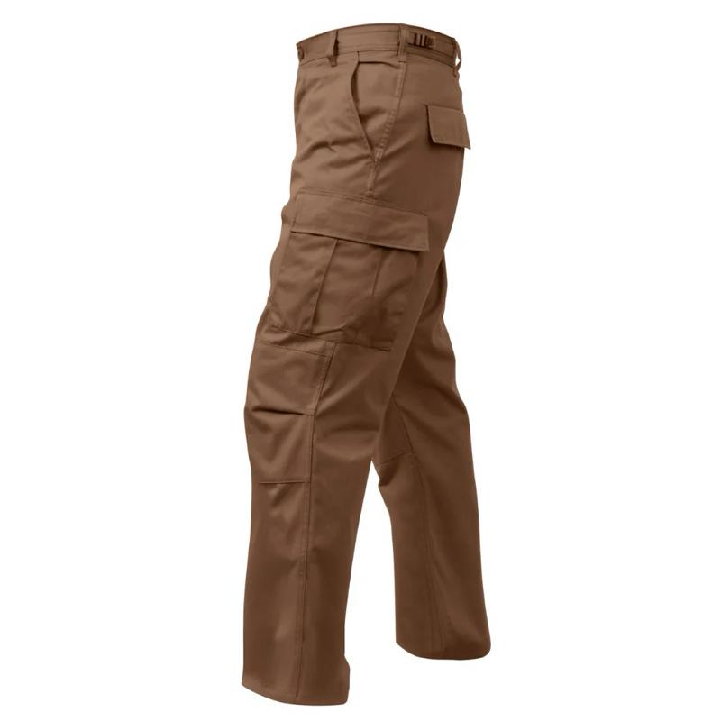 Rothco Tactical BDU Pants (Brown) - Menswear Cargo Unisex Pants