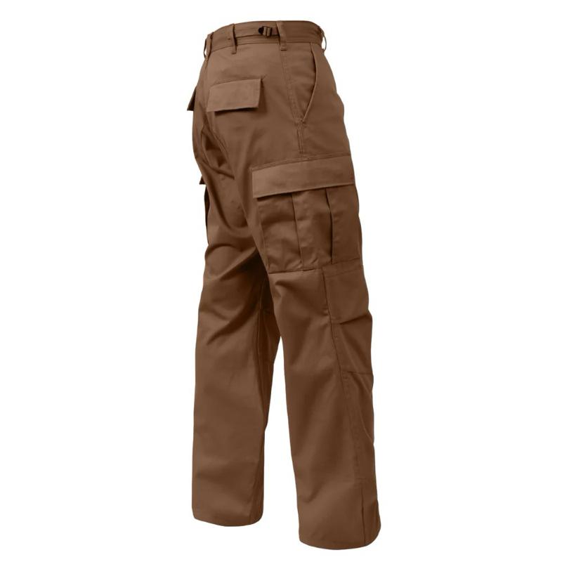 Rothco Tactical BDU Pants (Brown) - Menswear Cargo Unisex Pants