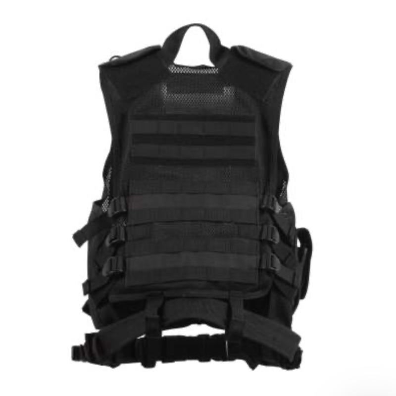 Rothco Cross Draw MOLLE Tactical Vest - Black, ACU Digital Camo, Olive Drab, Coyote Brown, MultiCam