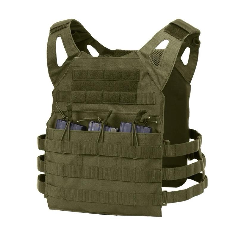 Rothco Lightweight Armor Plate Carrier Vest - Black, Olive Drab, Coyote Brown, Grey, MultiCam