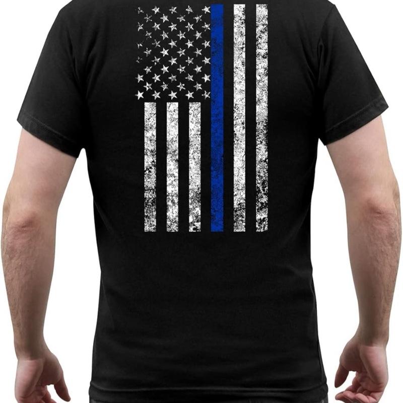 Rothco Thin Blue Line Shield T-Shirt