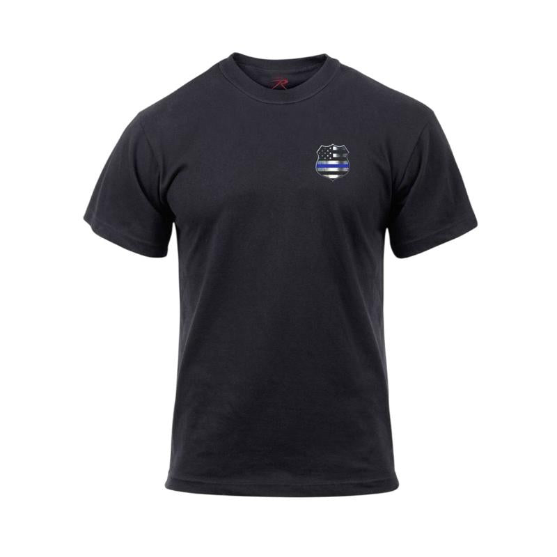 Rothco Thin Blue Line Shield T-Shirt