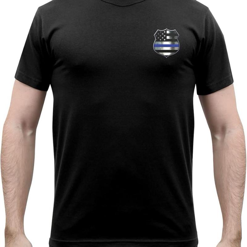 Rothco Thin Blue Line Shield T-Shirt