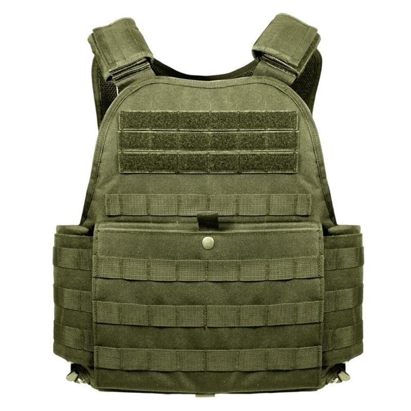 Rothco MOLLE Plate Carrier Vest - Black, ACU Digital Camo, Olive Drab, Coyote Brown, Grey, Midnight Navy Blue, MultiCam - Adult Unisex Sportsman Vest, Outdoor Lifestyle Activities